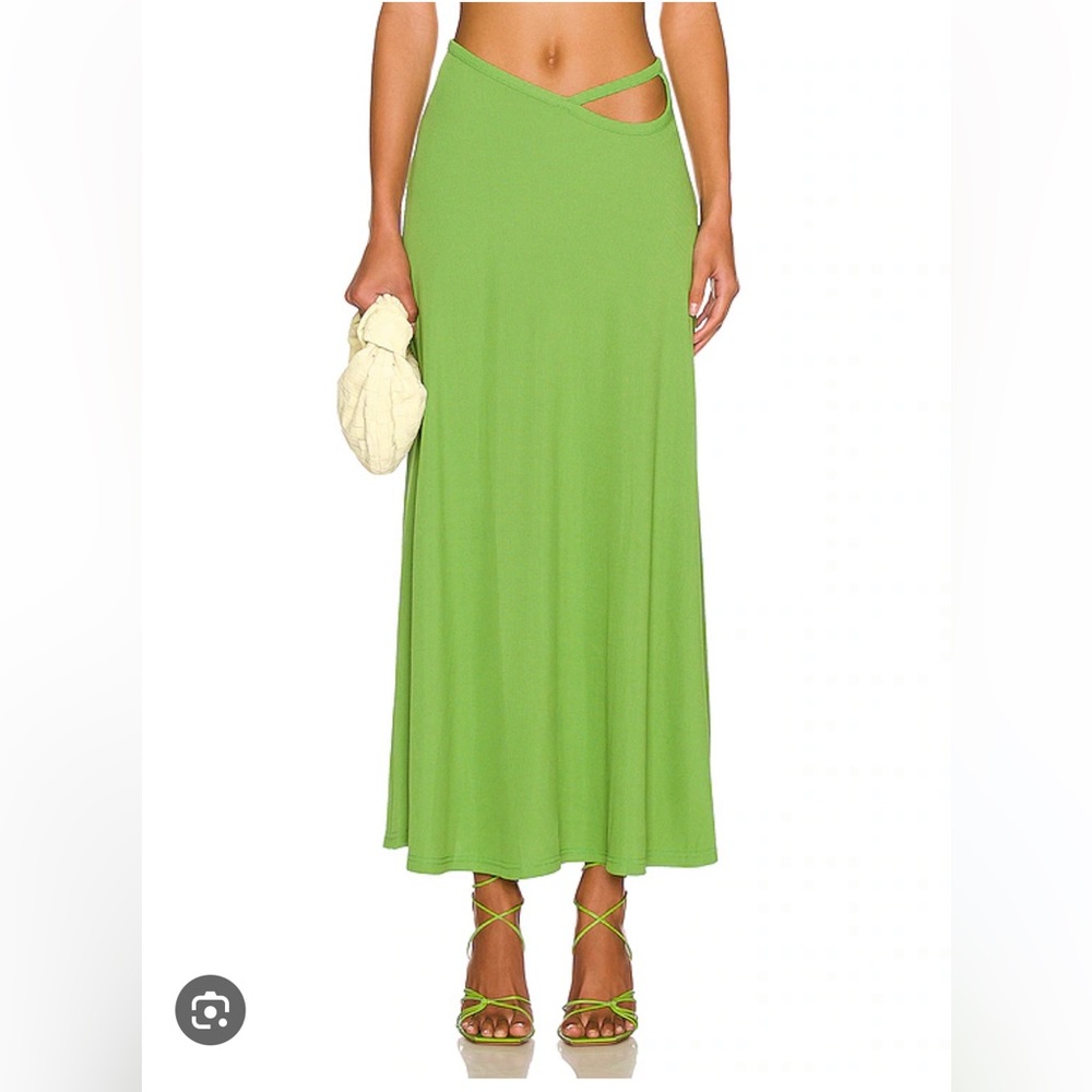 Christopher Esber looped torso ribbed maxi skirt LIKE NEW